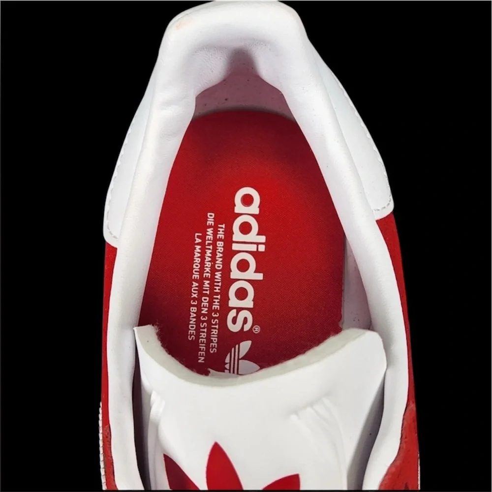 adidas Gazelle Scarlet White‎ JI1534
